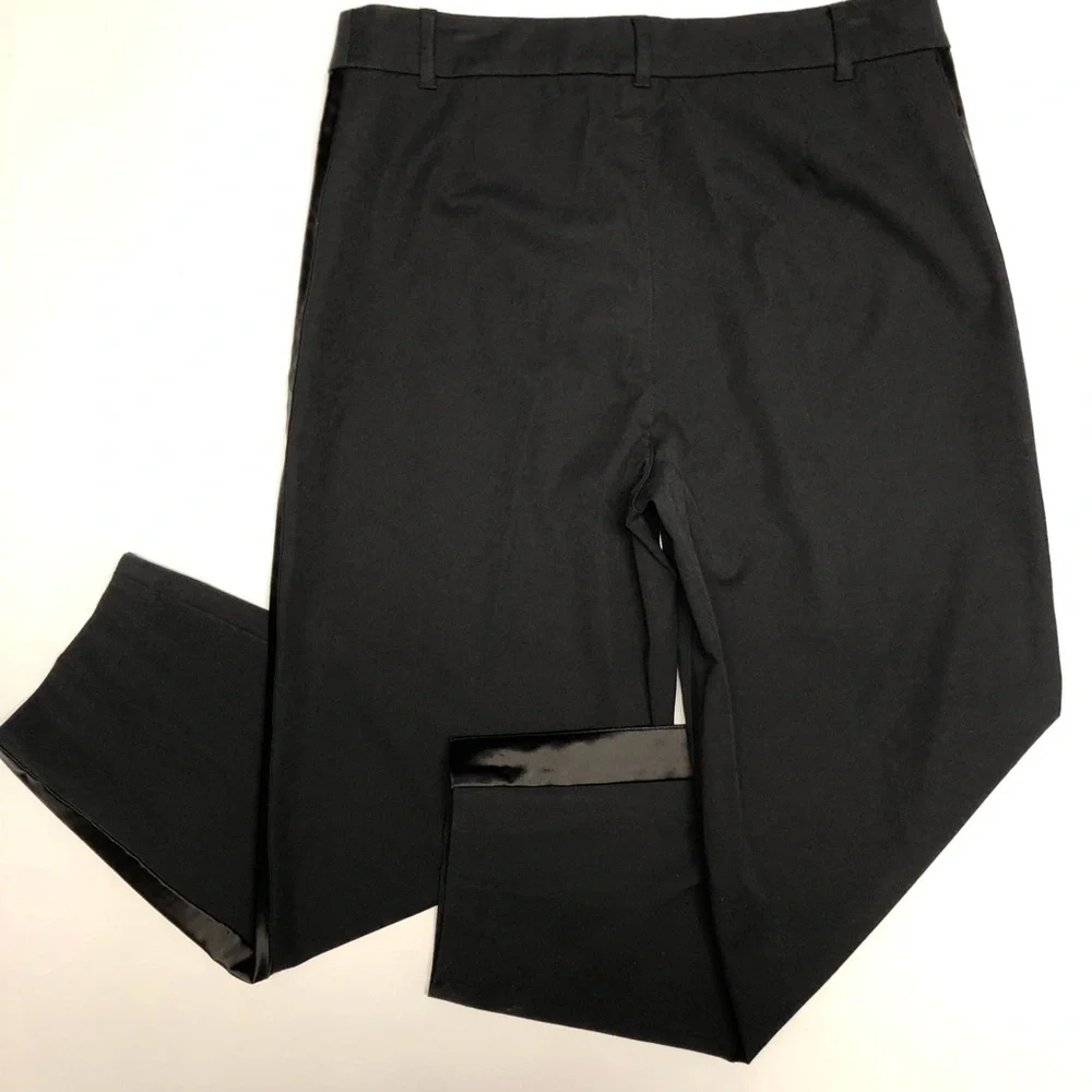 Old Navy pixie straight Pants with Satin Side Stripe size 14